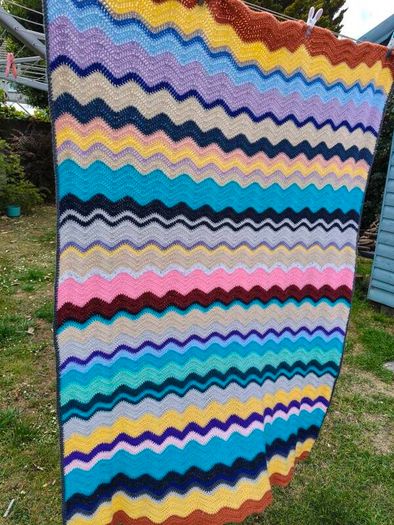 Vintage Crochet Blanket
