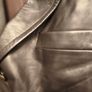 Hugo Boss mens leather jacket Image 4