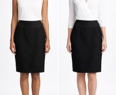 Brand New Savida Wool Mix Skirt With Bow Detail: Size 8-10