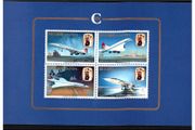 1976 Bahrain Harrison &amp; Son Ltd Inaugural Bahrain Concorde Flight Commemorative Stamp Set Presentation Pack
