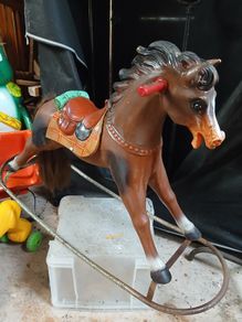 vintage rocking horse