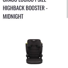 high back booster car seat