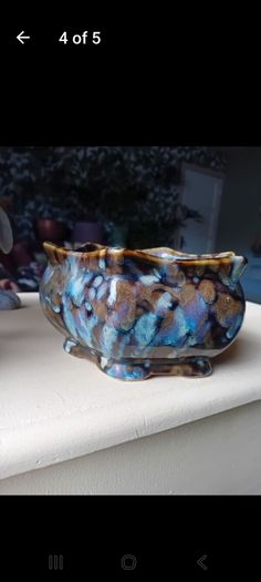 GLazed Blue Bowl