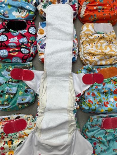 28 TotsBots EasyFit STAR Reusable Cloth Nappies Huge Bundle