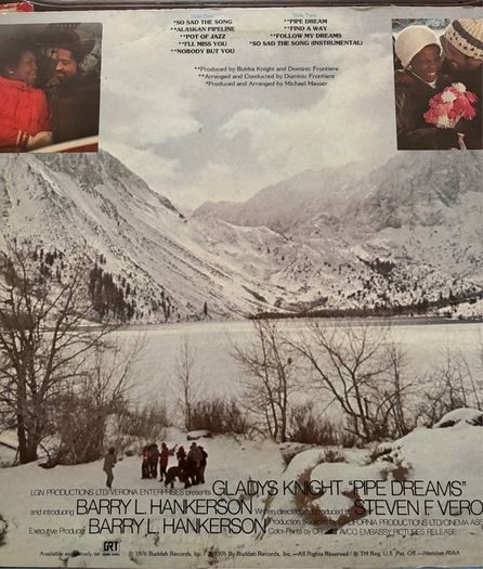 Gladys Knight & The Pips Pipe Dreams 1976 LP