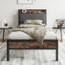 3ft Single Bed Frame with Storage Headboard Image 10
