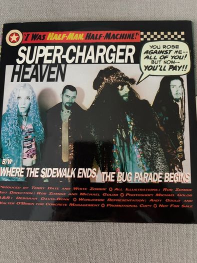 White Zombie vinyl single