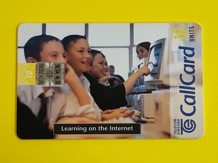 Callcard 1228 Use us Today Learning on the Internet Schlumberger