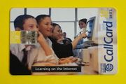 Callcard 1228 Use us Today Learning on the Internet Schlumberger
