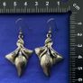 Vintage Art Noveau Style Earrings Image 5