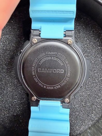 Bamford x G-Shock limited edition DW6900