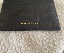 Whistles high shine card holder