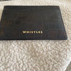 Whistles high shine card holder