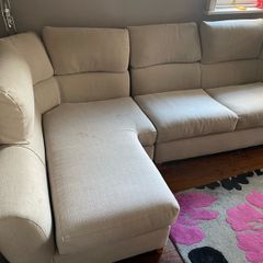 Corner sofa and single recliner