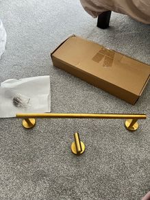 Towel Holder gold