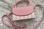 pink gingham bag