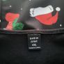 Shein black contrast Xmas dress, Size 4XL / UK24 Image 4