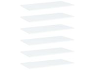 main image for ad Bookshelf Boards 8 pcs White 80x50x1.5 cm Chipboard