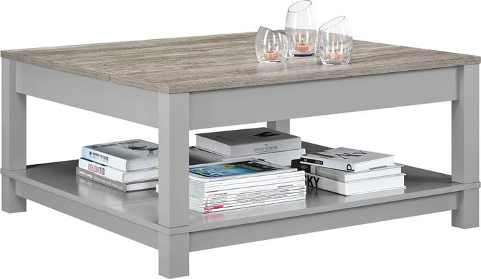 Dorel Carver Coffee Table - Grey - 5047096PCOMUK