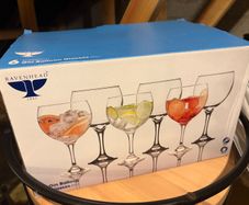 Gin glasses