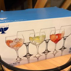 Gin glasses