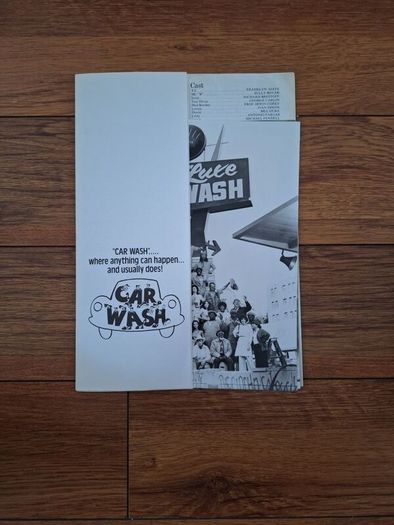 Car Wash 1976 Press Kit Richard Pryor