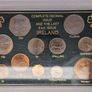 Ireland Complete Decimal Coins and Last Predecimal Coin Set in Presentation Holder Image 9