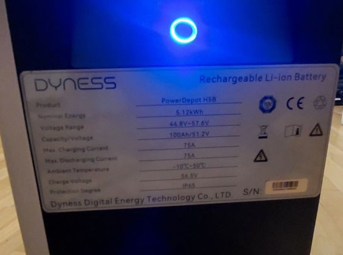 Dyness PowerDepot H5B 5.12 kWh 100% SOH