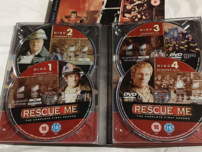 Rescue Me Complete First Series Dvd Boxset