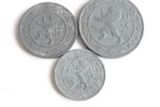 Belgian World War One coins