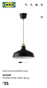 RANARP Ceiling Pendant Lamp