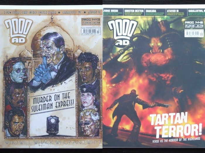 2000 AD progs 1443 to 1445