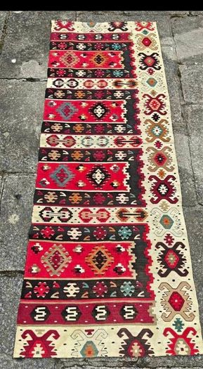 Colourful Anatolia Kilim Rug Carpet Persian