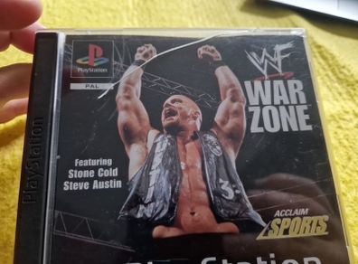 WF War Zone Wrestling PlayStation1 Ps1 PlayStation2 Ps2 games Original