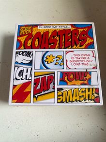 Comic Book Coasters