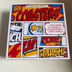 Comic Book Coasters