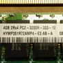 Hynix 4gb 2rx4 Pc2-3200r-333-12 Server Ram Image 2