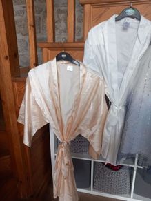 wedding robes/ dressing gowns