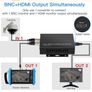 Tvi/cvi/ahd To Hdmi Converter Adapter, Full Hd 4k 720p/1080p/3mp/4mp/5mp/8mp Bnc To Hdmi Video Converter For Monitor Hdtv Dvrs, Convert Tvi Cvi Ahd Cvbs Bnc Video Signal To Hdmi Image 4