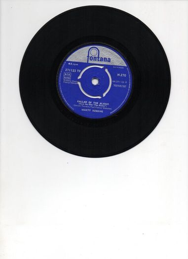 Marty Robbins Ballad Of The Alamo 1960 Single Uk Pressing