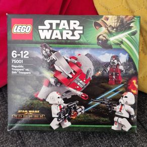 LEGO Star Wars Republic Troopers vs South Troopers (75001) free shipping