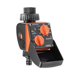 Claber 8423 Aquauno Select Sprinkler Timer for Automatic Irrigation Outdoor with 63 Preset Programs