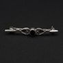 Whitby Jet Silver Brooch Image 10