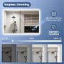 Bathroom-Mirror-with-LED-Lights for Wall 60x80cm, Bluetooth, Anti-Fog, 3 Colors Dimmable Bathroom-LED-Mirror, Memory Function, Tempered Glass, CRI90+, IP44 Waterproof (Horizontal/Vertical) Image 9