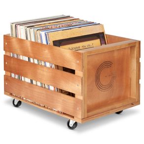 Vinyl LP storage cart/trolly