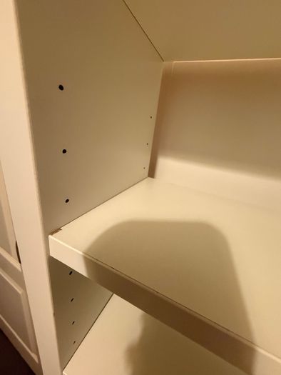 Corner desk with Shelves