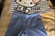 Girls two piece suit 8/9 never worn