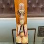Vintage Rustic Handmade Wooden Hourglass Decorative Egg Sand Timer with Seashells Millport Image 5