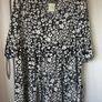 dress Bnwt primark black & white dress size 12 Bnwt v neck tiered dress Image 4