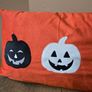 Halloween 3 pumpkins cushion cover - new Image 6